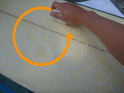 wax technique circles