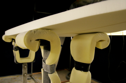 surfboard foam EPS polystyrene polyurethane 