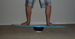 indo board balance trainer