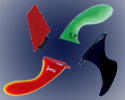 weird surfboard fins