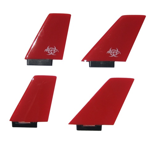 These Fins Opt For Straight Edges Over Curves alternative surfboard fins