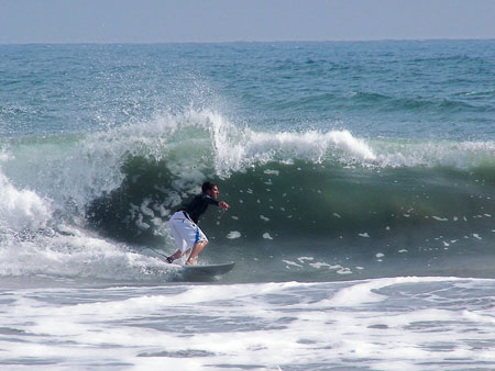 surfing the second peak