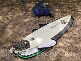 surf hiking surfboard