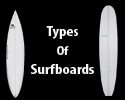 types of surfboards
