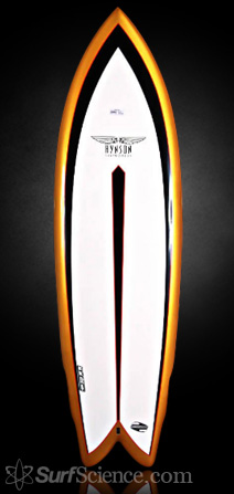 Hynson Surfboards Black Knight Quad